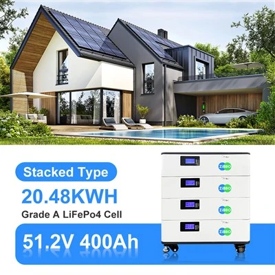 Китайський фабричний акумулятор Lifepo4 51.2V 400Ah 20kWh літієві батареї